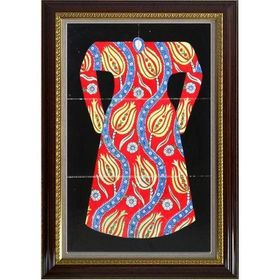 Armada Çini 40x60 Cm ED 652 Laleli Kaftan Çini Pano