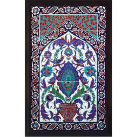 Armada Çini 60X100 Cm Ed 626 Göbekli Eldekoru Çini Pano