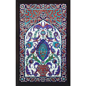Armada Çini 60X100 Cm Ed 626 Göbekli Eldekoru Çini Pano