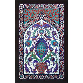 Armada Çini 60X100 Cm Ed 626 Göbekli Eldekoru Çini Pano