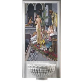 Armada Çini 60x100 Osmanlı Türk Hamamı Havuz Başı Digital Baskı