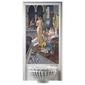 Armada Çini 60x100 Osmanlı Türk Hamamı Havuz Başı Digital Baskı