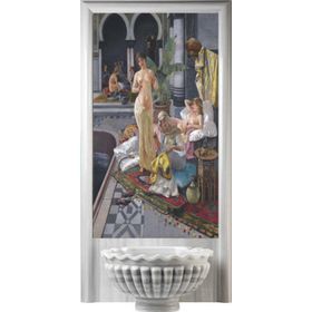Armada Çini 60x100 Osmanlı Türk Hamamı Havuz Başı Digital Baskı