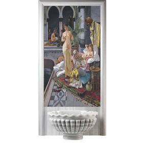 Armada Çini 60x100 Osmanlı Türk Hamamı Havuz Başı Digital Baskı