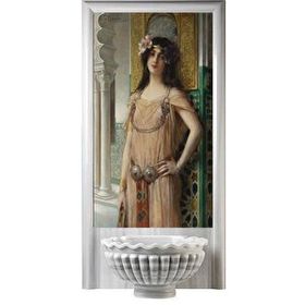 Armada Çini 60x100 Osmanlı Türk Hamamı Rum Güzeli Digital Baskı