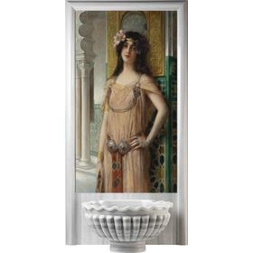 Armada Çini 60x100 Osmanlı Türk Hamamı Rum Güzeli Digital Baskı