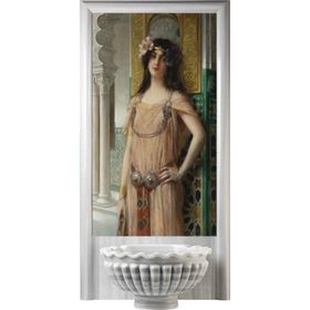 Armada Çini 60x100 Osmanlı Türk Hamamı Rum Güzeli Digital Baskı