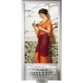 Armada Çini 60x100 Osmanlı Türk Hamamı Yunan Kızı Digital Baskı