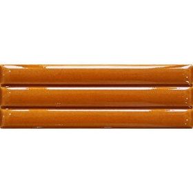 Armada Çini 7x21 cm Bambu Karamel Desenli Çini Seramik Karo