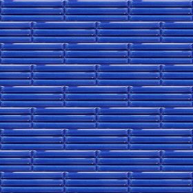 Armada Çini 7x21 cm Bambu Kobalt Desenli Çini Seramik Karo