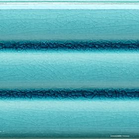Armada Çini 7x21 cm Bambu Turkuaz Desenli Çini Seramik Karo