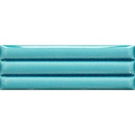 Armada Çini 7x21 cm Bambu Turkuaz Desenli Çini Seramik Karo