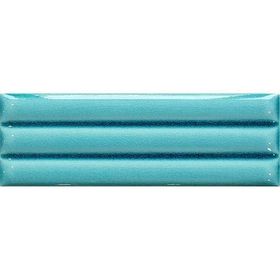 Armada Çini 7x21 cm Bambu Turkuaz Desenli Çini Seramik Karo