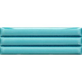 Armada Çini 7x21 cm Bambu Turkuaz Desenli Çini Seramik Karo