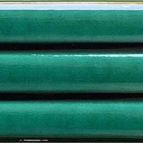 Armada Çini 7x21 cm Bambu Yeşil Desenli Çini Seramik Karo