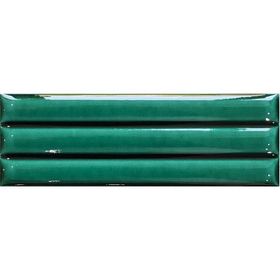 Armada Çini 7x21 cm Bambu Yeşil Desenli Çini Seramik Karo
