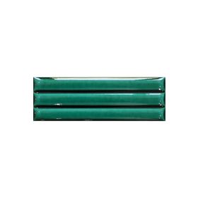 Armada Çini 7x21 cm Bambu Yeşil Desenli Çini Seramik Karo