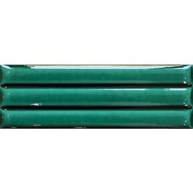 Armada Çini 7x21 cm Bambu Yeşil Desenli Çini Seramik Karo