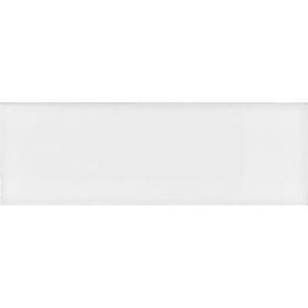 Armada Çini 7x21 cm Düz Beyaz Desenli Çini Seramik Karo