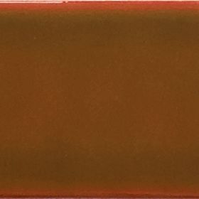 Armada Çini 7x21 cm Düz Karamel Desenli Çini Seramik Karo