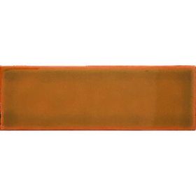 Armada Çini 7x21 cm Düz Karamel Desenli Çini Seramik Karo