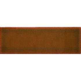 Armada Çini 7x21 cm Düz Karamel Desenli Çini Seramik Karo