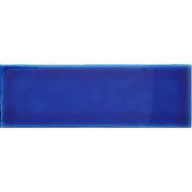 Armada Çini 7x21 cm Düz Kobalt Desenli Çini Seramik Karo