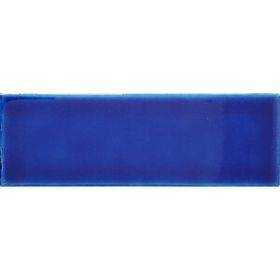 Armada Çini 7x21 cm Düz Kobalt Desenli Çini Seramik Karo