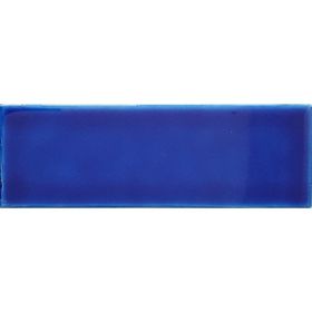 Armada Çini 7x21 cm Düz Kobalt Desenli Çini Seramik Karo