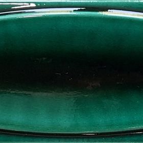 Armada Çini 7x21 cm Elips Yeşil Desenli Çini Seramik Karo