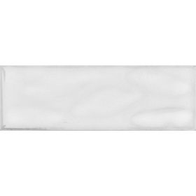 Armada Çini 7x21 cm Gölgeli Beyaz Desenli Çini Seramik Karo
