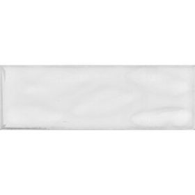 Armada Çini 7x21 cm Gölgeli Beyaz Desenli Çini Seramik Karo