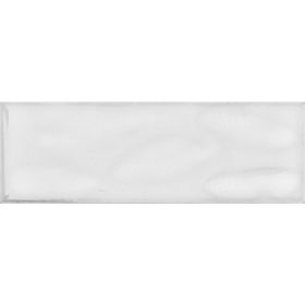 Armada Çini 7x21 cm Gölgeli Beyaz Desenli Çini Seramik Karo
