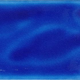 Armada Çini 7x21 cm Gölgeli Kobalt Desenli Çini Seramik Karo