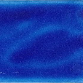 Armada Çini 7x21 cm Gölgeli Kobalt Desenli Çini Seramik Karo