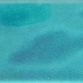 Armada Çini 7x21 cm Gölgeli Turkuaz Desenli Çini Seramik Karo