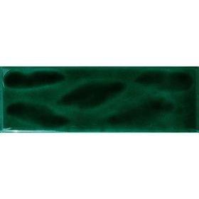 Armada Çini 7x21 cm Gölgeli Yeşil Desenli Çini Seramik Karo