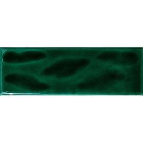 Armada Çini 7x21 cm Gölgeli Yeşil Desenli Çini Seramik Karo