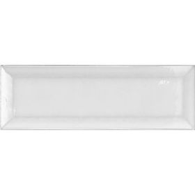 Armada Çini 7x21 cm Metro Beyaz Desenli Çini Seramik Karo