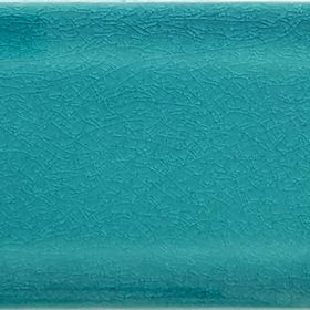 Armada Çini 7x21 cm Metro Turkuaz Desenli Çini Seramik Karo