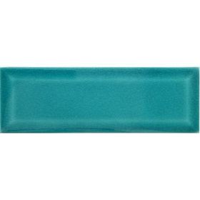 Armada Çini 7x21 cm Metro Turkuaz Desenli Çini Seramik Karo