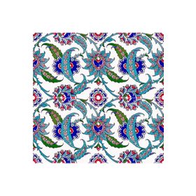 Armada Çini AC 1 Yaprak Desenli Kütahya 20x20 cm Çini Karo