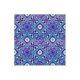Armada Çini Ac 12 20x20 cm Selçuk Yıldız Geçme Desenli Çini Karo