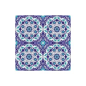 Armada Çini Ac 92 20x20 cm Osmanlı Mavi Beyaz Kütahya Çini Karo