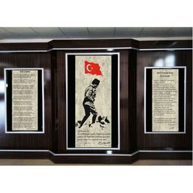 Armada Çini Atatürk Köşesi Digital Seramik Baskı Pano Çalışması