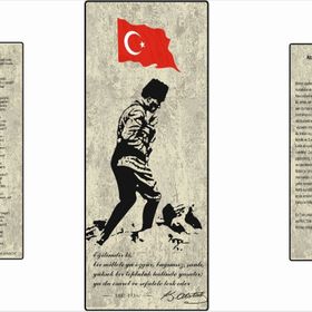 Armada Çini Atatürk Köşesi Digital Seramik Baskı Pano Çalışması