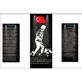 Armada Çini Atatürk Köşesi Digital Seramik Baskı Pano Çalışması