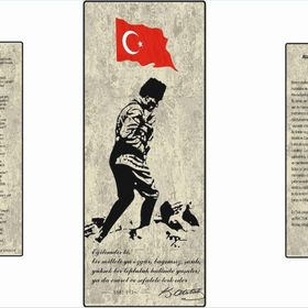 Armada Çini Atatürk Köşesi Digital Seramik Baskı Pano Çalışması