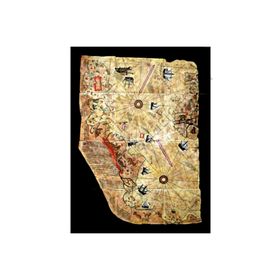 Armada Çini ED-609 60X100 Cm Piri Reis Eldekoru Çini Pano