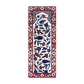Armada Çini ED-707 40X100 Cm Lalezar Eldekoru Çini Pano